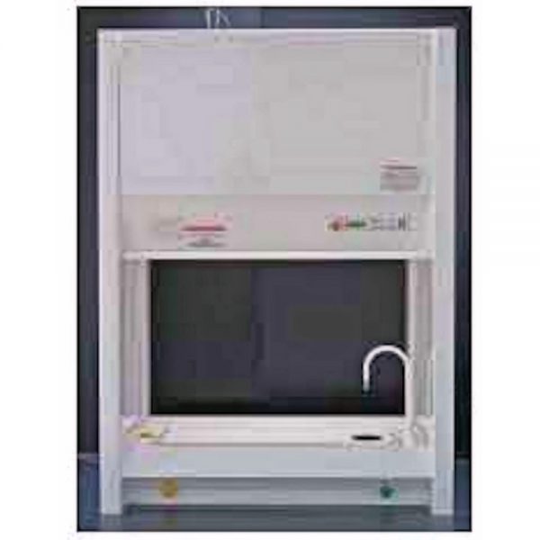 Double sided fume cupboard